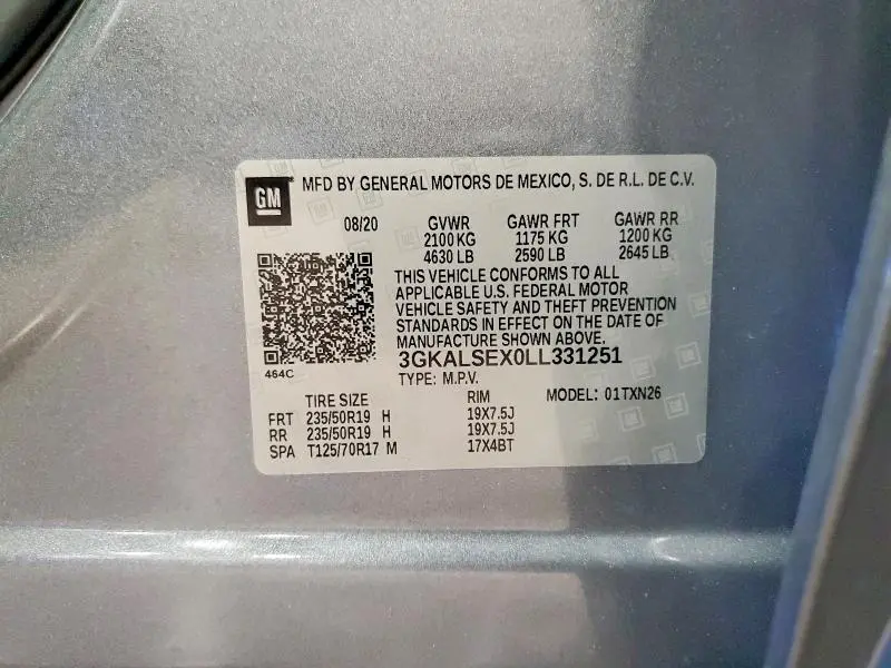 2020 GMC TERRAIN DENALI  
