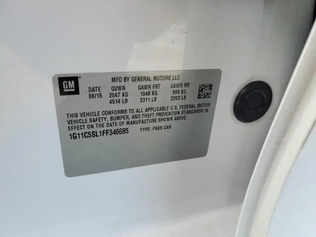 2015 CHEVROLET MALIBU 1LT  