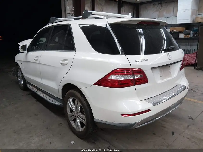 2012 MERCEDES-BENZ ML 350 4MATIC