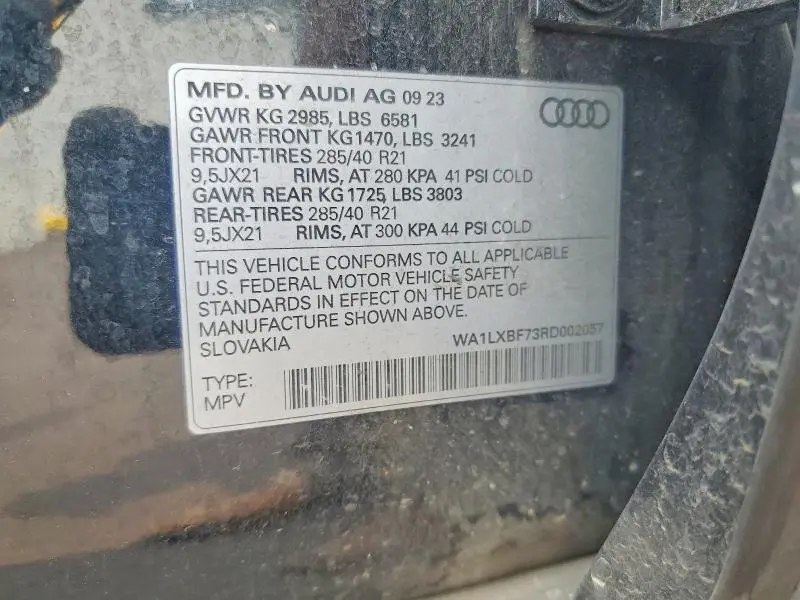 2024 AUDI Q7 PREMIUM PLUS  