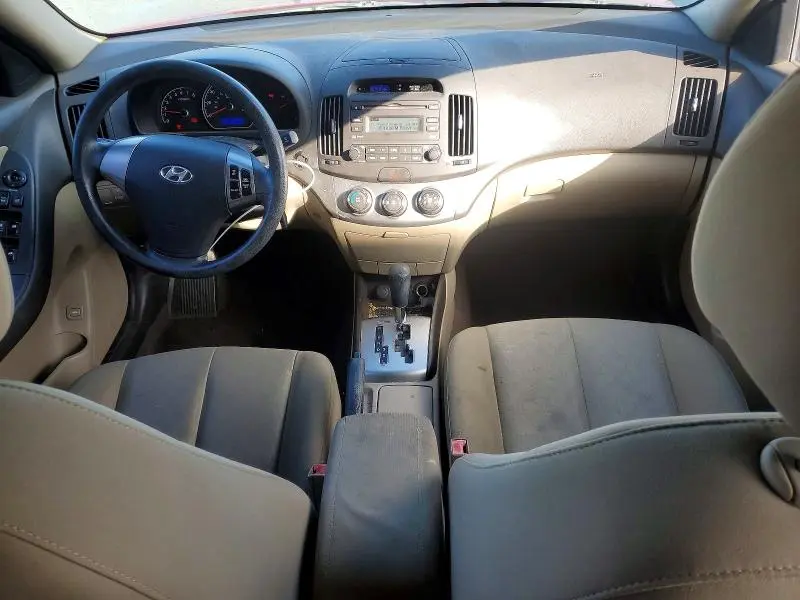 2010 HYUNDAI ELANTRA BLUE  