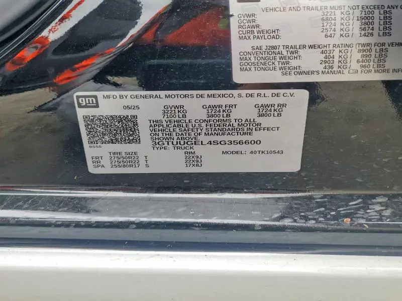 2025 GMC SIERRA K1500 DENALI  