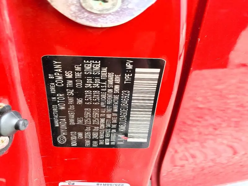 2014 HYUNDAI TUCSON LIMITED  