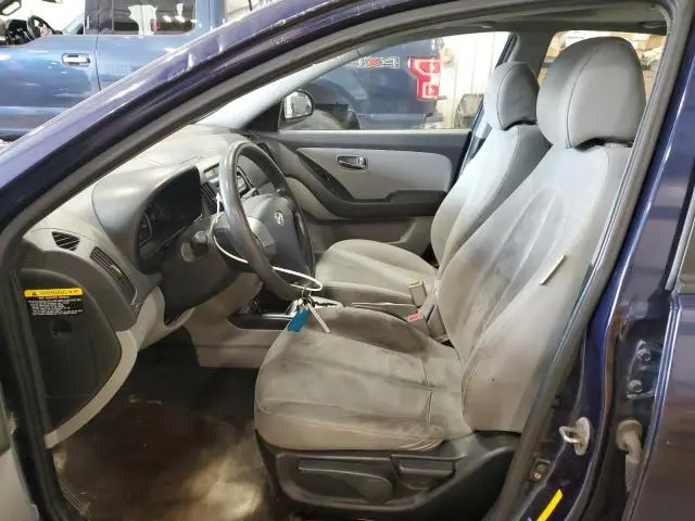 2010 HYUNDAI ELANTRA BLUE  