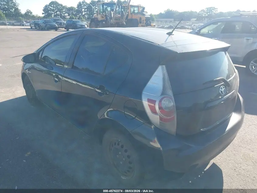 2013 TOYOTA PRIUS C ONE