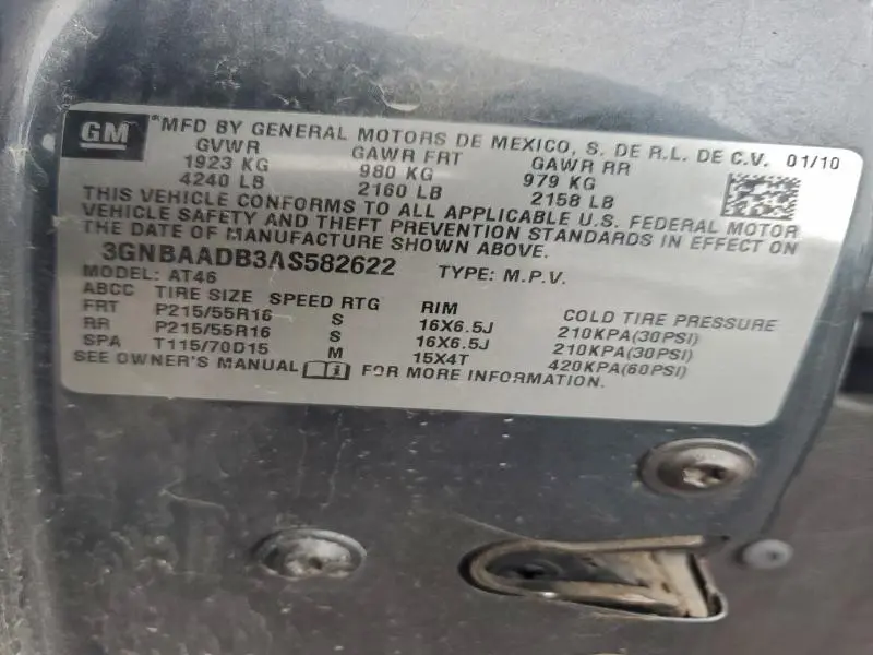 2010 CHEVROLET HHR LS  