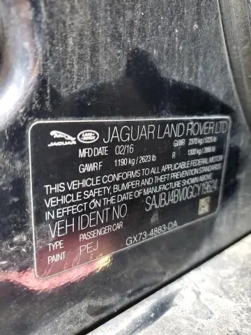 2016 JAGUAR XF PREMIUM  