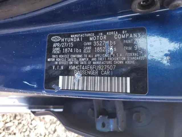 2015 HYUNDAI ACCENT GLS  