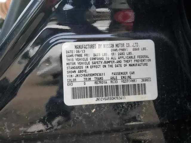 2013 INFINITI G37   