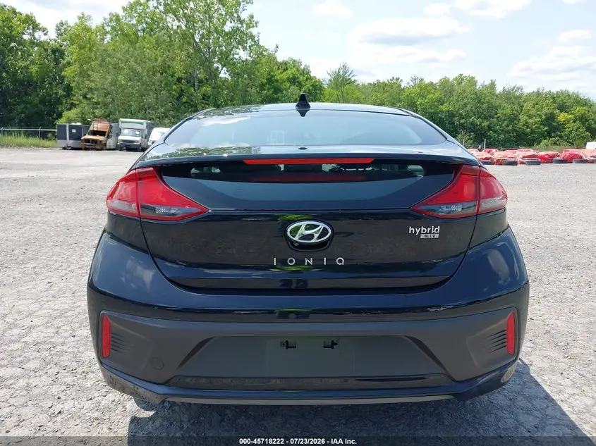 2018 HYUNDAI IONIQ HYBRID BLUE