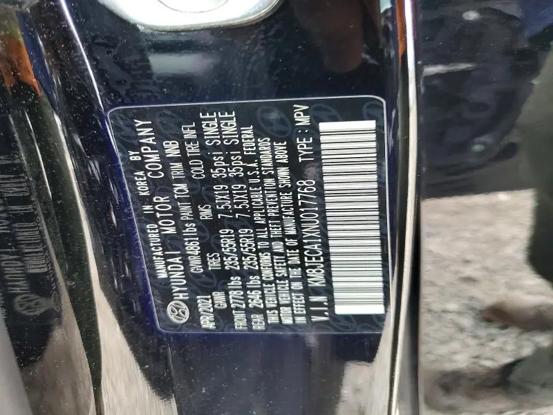2022 HYUNDAI TUCSON LIMITED  