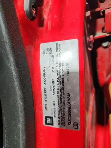 2014 CHEVROLET SPARK 1LT  