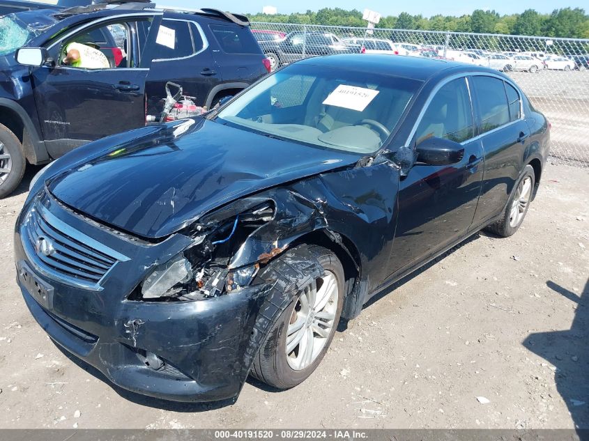 2012 INFINITI G37X  