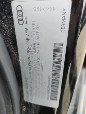 2014 AUDI A6 PRESTIGE  