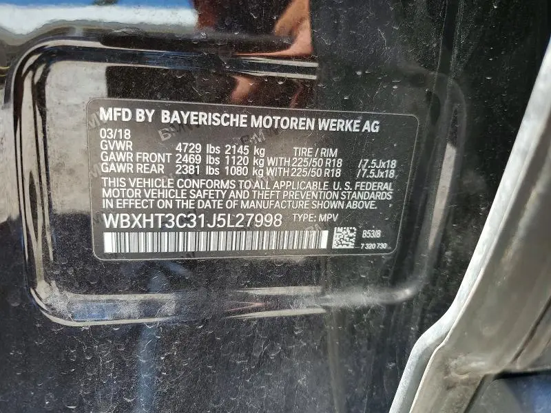 2018 BMW X1 XDRIVE28I  