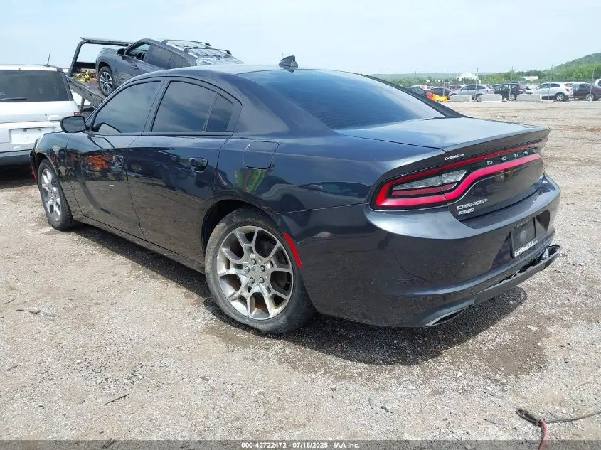 2017 DODGE CHARGER SXT AWD