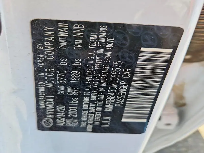 2021 HYUNDAI VENUE SE  