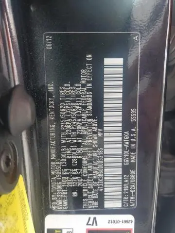 2013 TOYOTA VENZA LE