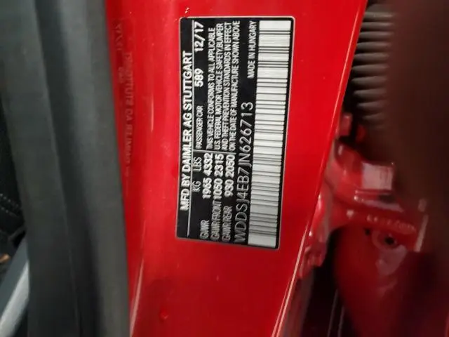 2018 MERCEDES-BENZ CLA 250  