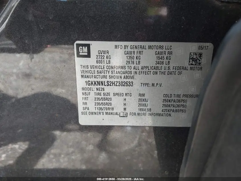 2017 GMC ACADIA SLT-2