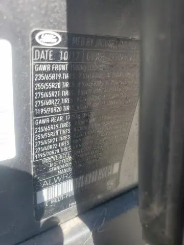 2017 LAND ROVER RANGE ROVER SPORT HSE  