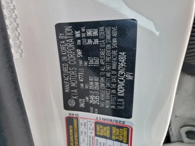 2022 KIA SPORTAGE LX  