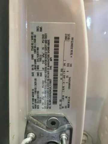 2019 LINCOLN MKC RESERVE  