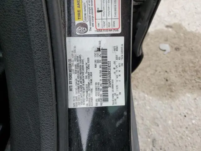 2011 FORD FUSION SEL  