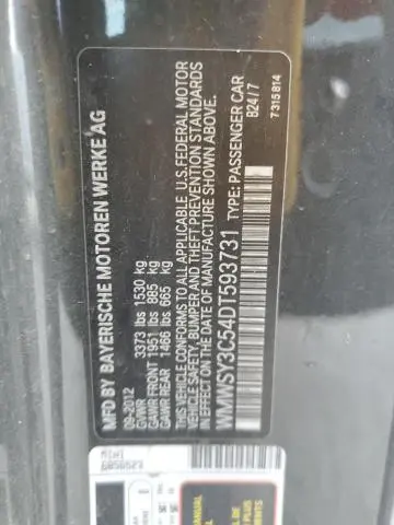 2013 MINI COOPER ROADSTER S  