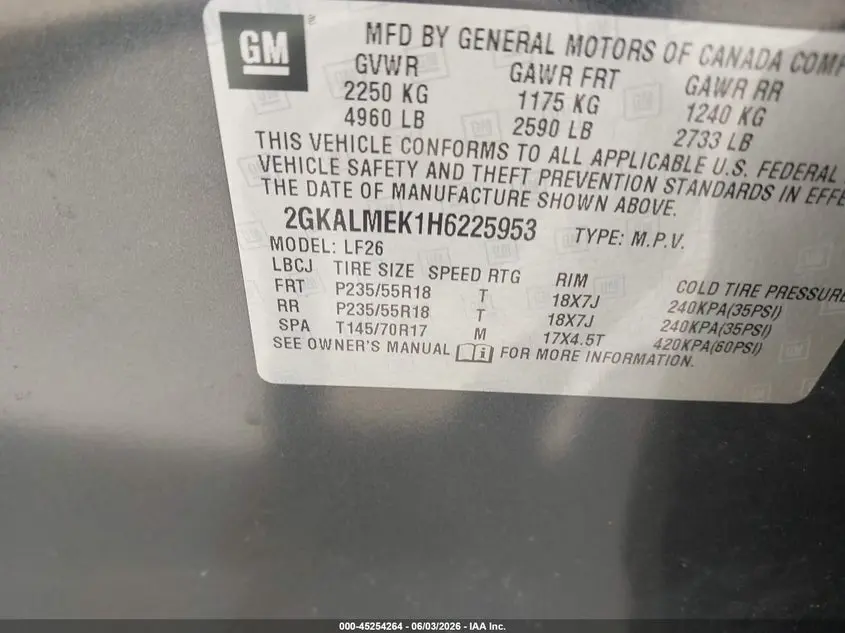 2017 GMC TERRAIN SLE-1