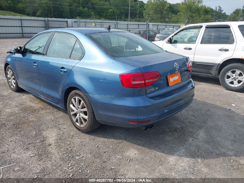 2015 VOLKSWAGEN JETTA 1.8T SE