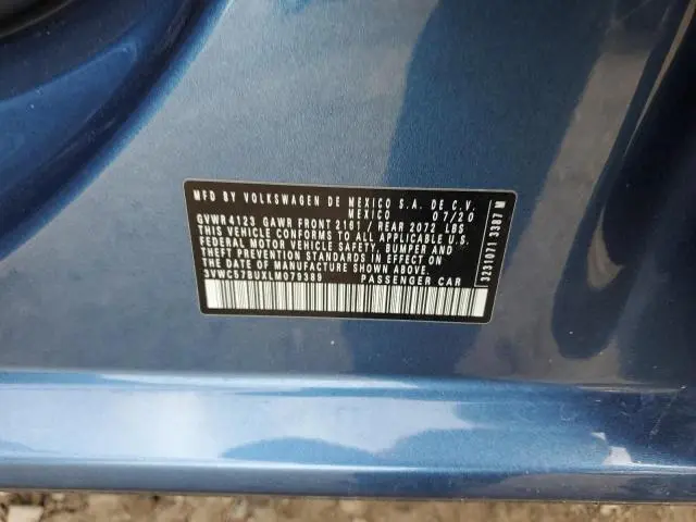 2020 VOLKSWAGEN JETTA S  