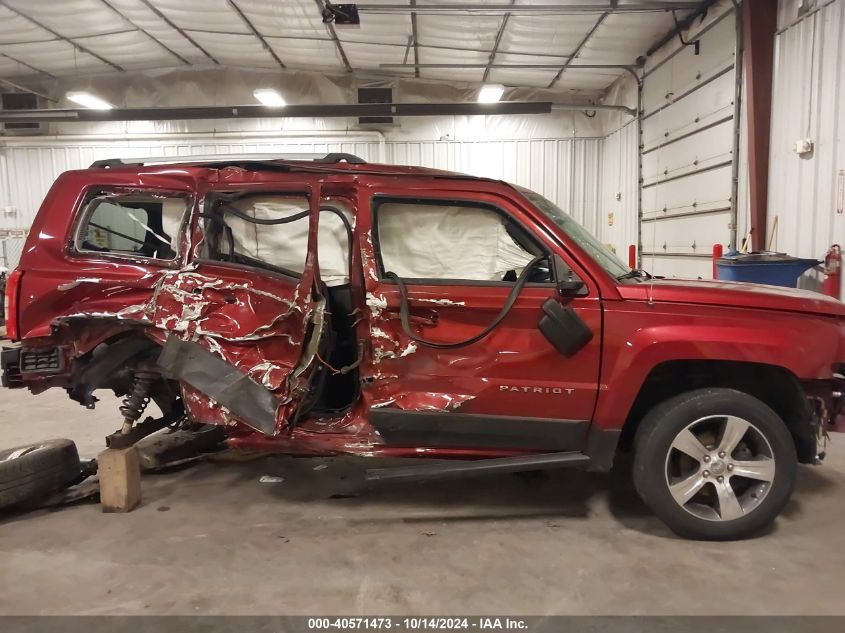 2016 JEEP PATRIOT HIGH ALTITUDE EDITION