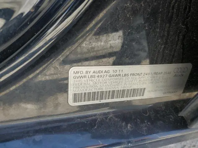 2012 AUDI A4 PREMIUM  
