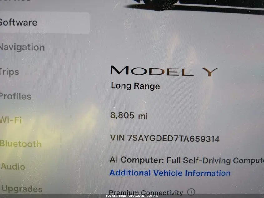 2026 TESLA MODEL Y PREMIUM REAR-WHEEL DRIVE/REAR-WHEEL DRIVE