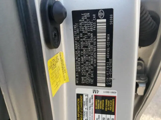 2011 TOYOTA CAMRY BASE  