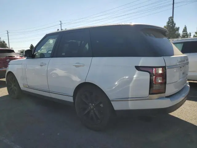 2016 LAND ROVER RANGE ROVER   