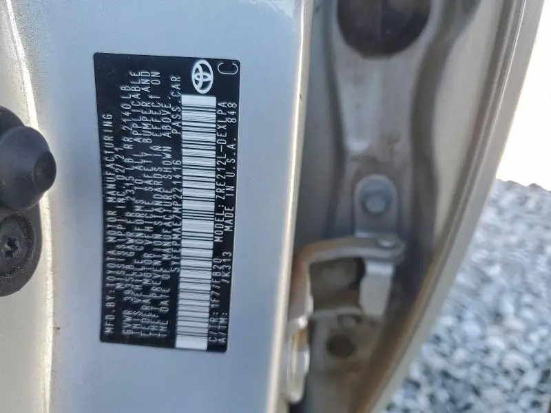 2021 TOYOTA COROLLA LE  