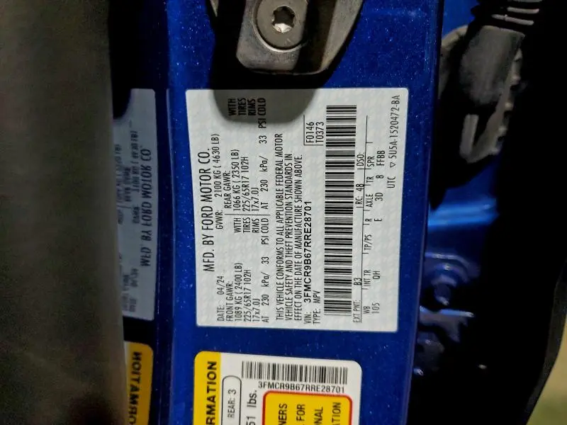 2024 FORD BRONCO SPORT BIG BEND  