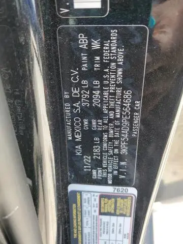 2023 KIA FORTE GT LINE  