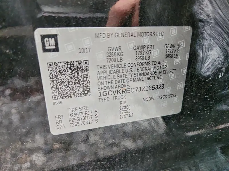 2018 CHEVROLET SILVERADO K1500 LT  