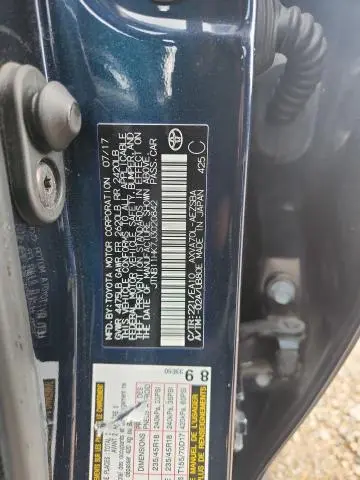 2018 TOYOTA CAMRY SE  