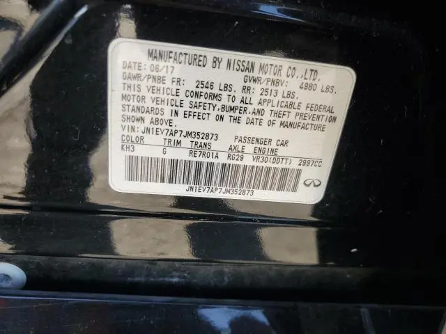 2018 INFINITI Q50 LUXE