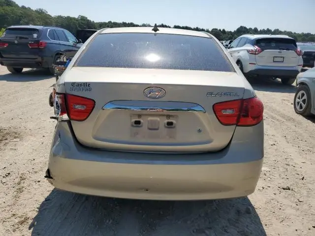 2010 HYUNDAI ELANTRA BLUE  