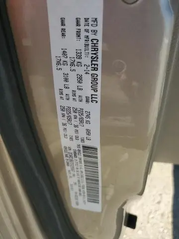 2014 CHRYSLER TOWN & COUNTRY TOURING  