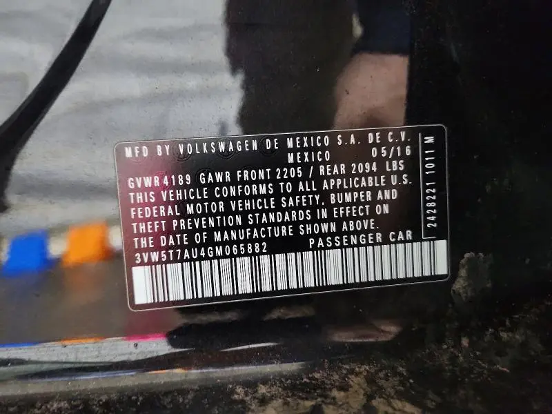 2016 VOLKSWAGEN GTI S  