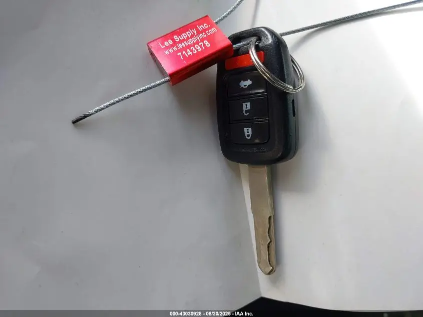 2016 HONDA ACCORD LX