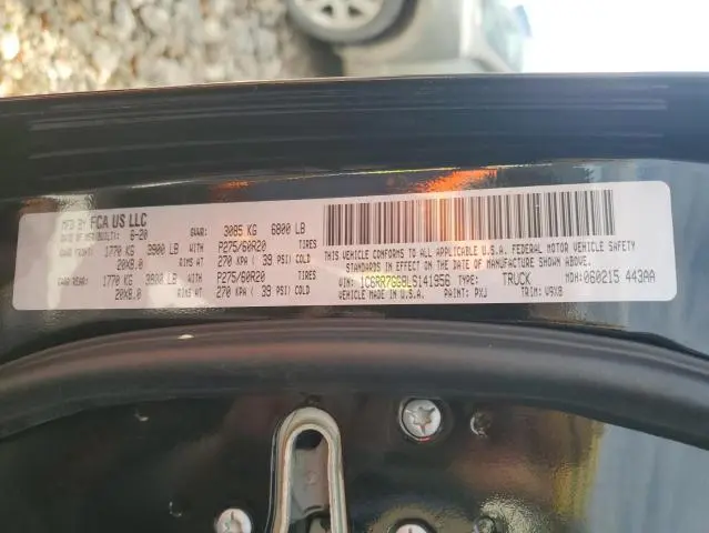 2020 RAM 1500 CLASSIC WARLOCK  