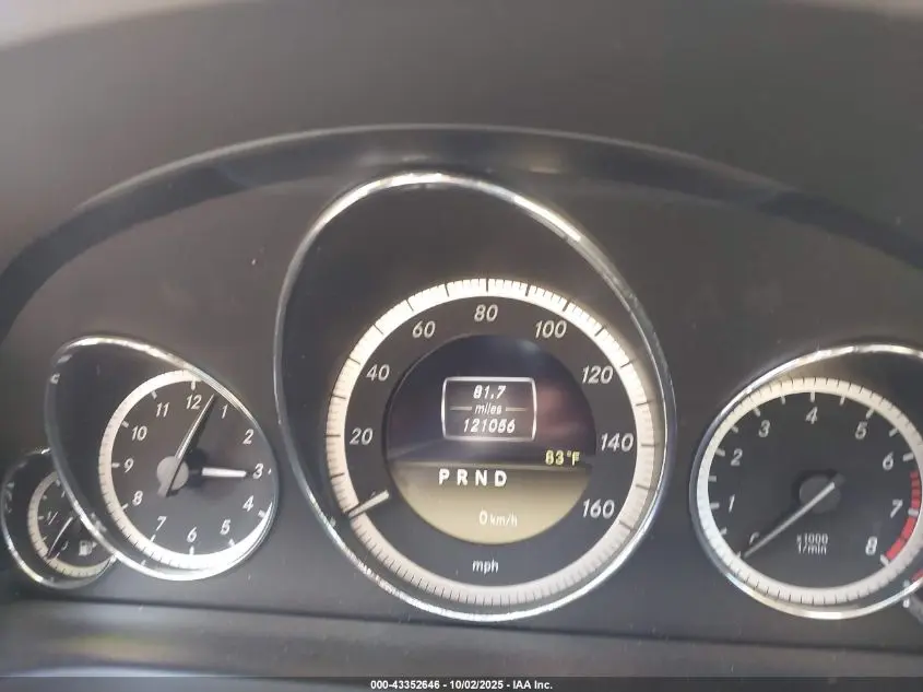 2012 MERCEDES-BENZ E 550  