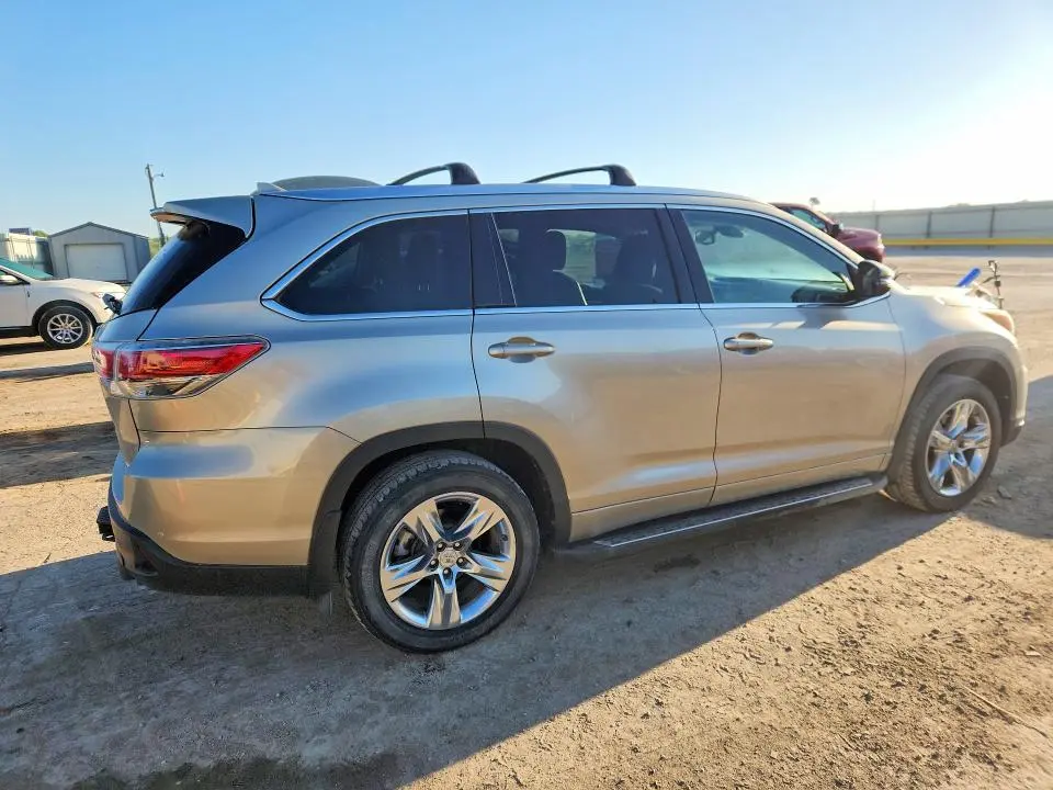 2015 TOYOTA HIGHLANDER LIMITED PLATINUM  